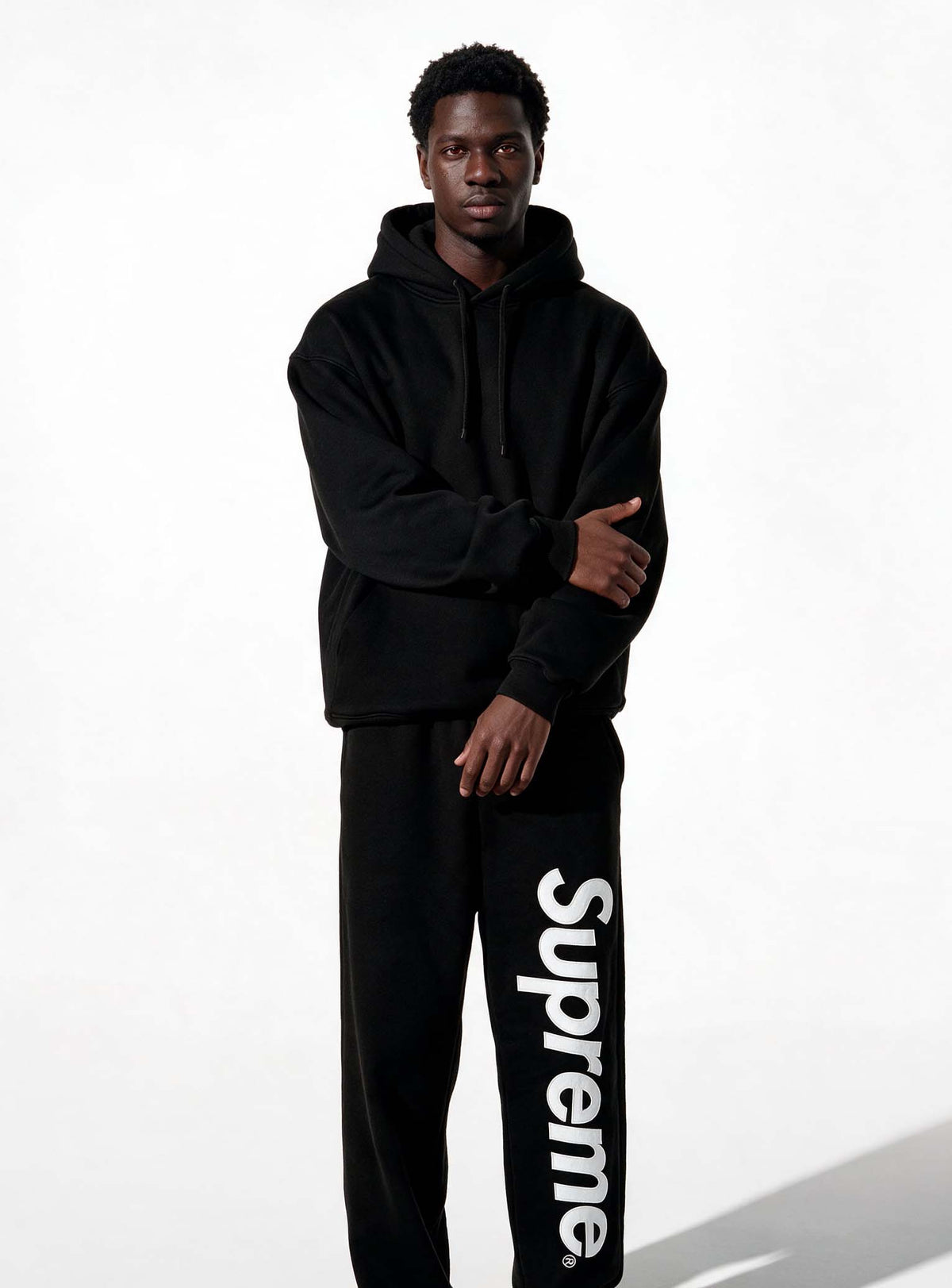 Supreme applique tracksuit bottoms