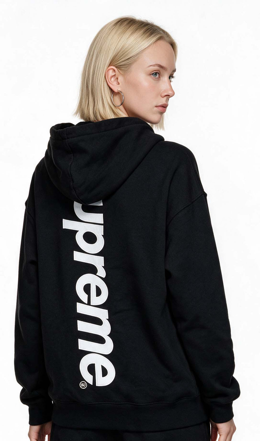 supreme applique pullover sweatshirt