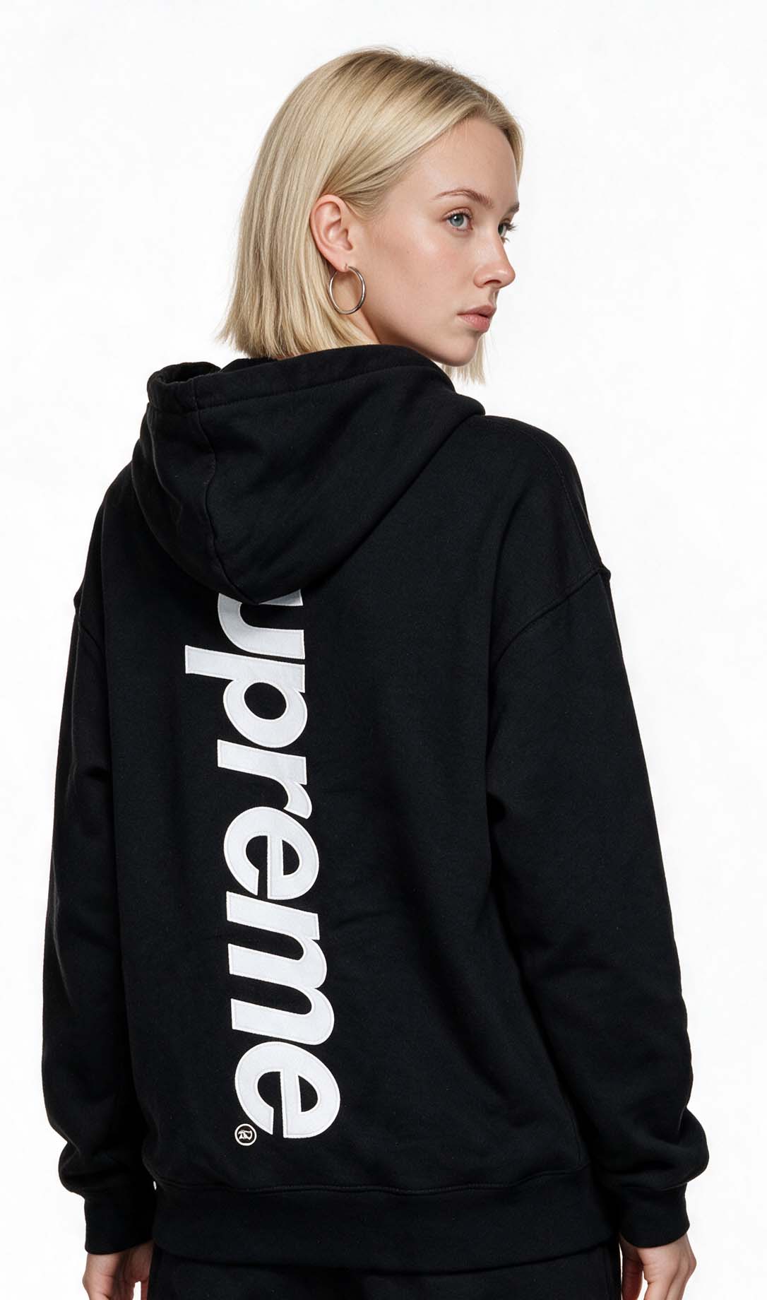 supreme applique pullover sweatshirt